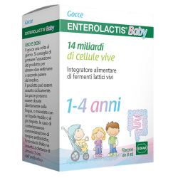 Sofar Enterolactis Baby Gocce 8 Ml - Fermenti lattici per bambini - 972757468 - Enterolactis - € 10,21