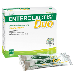 Enterolactis Duo Fermenti Lattici Polvere Orale 20 Bustine - Fermenti lattici - 904015791 - Enterolactis - € 15,89