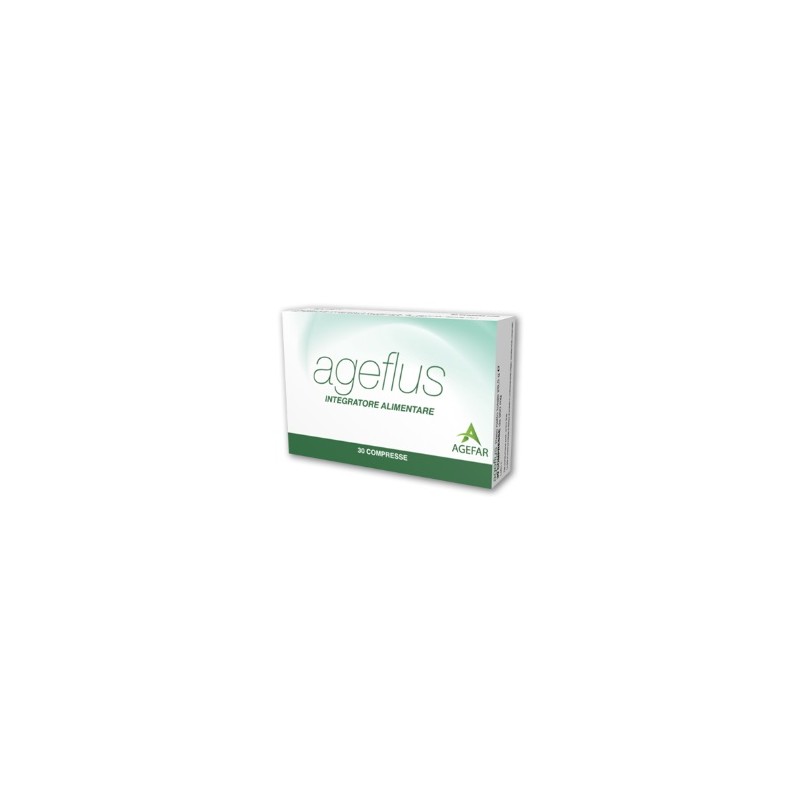 Agefar Ageflus 30 Compresse - Integratori per apparato uro-genitale e ginecologico - 922918786 - Agefar - € 17,93