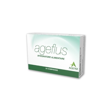 Agefar Ageflus 30 Compresse - Integratori per apparato uro-genitale e ginecologico - 922918786 - Agefar - € 17,93