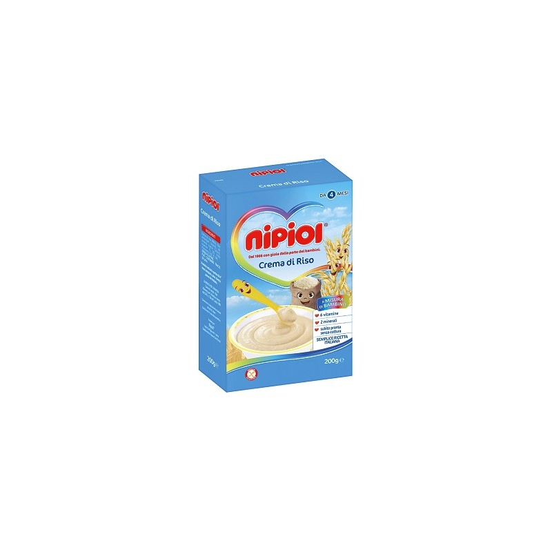 Nipiol Cereali Crema Riso 200 G - Pastine - 972451102 - Nipiol - € 4,39