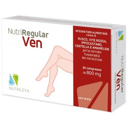 Nutrileya Nutriregular Ven 30 Compresse - Circolazione e pressione sanguigna - 942891312 - Nutrileya - € 11,94