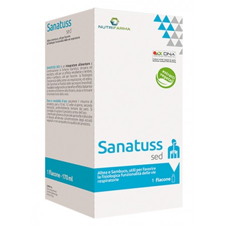 Aqua Viva Sanatuss Sed 200 Ml - Prodotti fitoterapici per raffreddore, tosse e mal di gola - 926237355 - Aqua Viva - € 12,26
