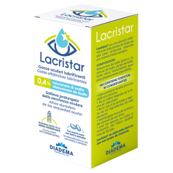 Diadema Farmaceutici Lacristar Gocce Oculari Lubrificanti 0,4% Ialuronato Di Sodio Multidose 10 Ml - Gocce oculari - 98379489...
