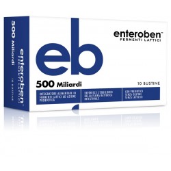 Bioartis Enteroben 500mld 10 Stick Pack - Integratori di fermenti lattici - 985591508 - Bioartis - € 17,19