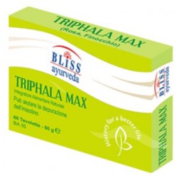 Bliss Ayurveda Italy Triphala Max 60 Compresse - Integratori per apparato digerente - 930967979 - Bliss Ayurveda Italy - € 19,49