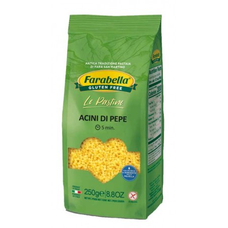 Bioalimenta Farabella Acini Pepe 250 - Alimenti speciali - 931592327 - Bioalimenta - € 1,73