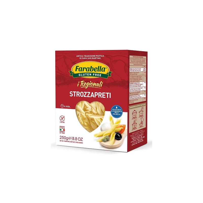 Bioalimenta Farabella Strozzapreti I Regionali 250 G - Alimenti speciali - 976906533 - Bioalimenta - € 2,43