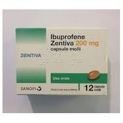 Zentiva Italia Ibuprofene Zentiva 12 Capsule Molli - Farmaci per dolori muscolari e articolari - 043555010 - Zentiva Italia -...