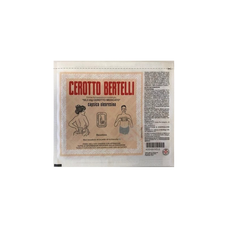 Kelemata Cerotto Bertelli 50,3 Mg Cerotto Medicato - Rimedi vari - 004844015 - Kelémata - € 5,48