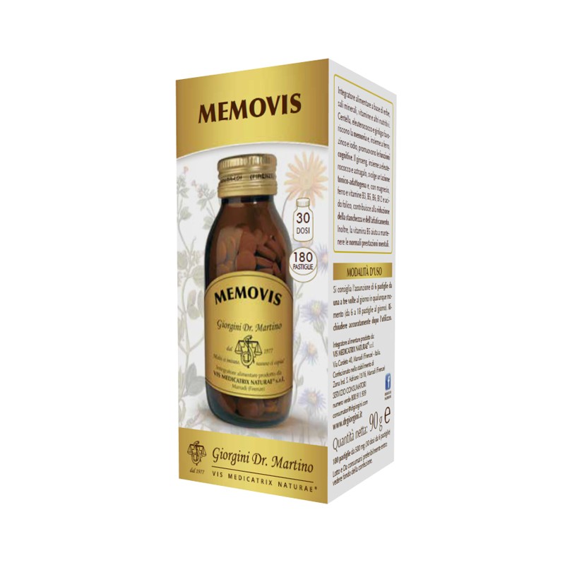 Dr. Giorgini Ser-vis Memovis 180 Pastiglie Dr. Giorgini - 1