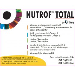 Farmed Nutrof Total Integratore per la Vista 30 Capsule - Integratori per occhi e vista - 982847889 - Farmed - € 17,45