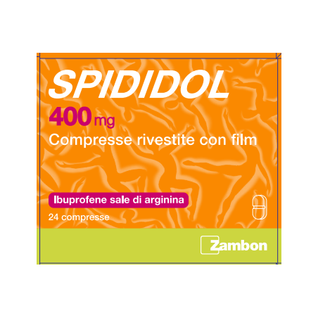 Zambon Italia Spididol 400 Mg - Farmaci per dolori muscolari e articolari - 039600073 - Zambon Italia - € 9,17