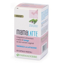 Farmaderbe Mama Latte 60 Capsule - Integratori prenatali e postnatali - 971263064 - Farmaderbe - € 9,87