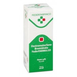 Destrometorfano Bromidrato Farmakopea 15 Mg/ml Gocce Orali, Soluzione - Farmaci per tosse secca e grassa - 030490027 - Farmak...
