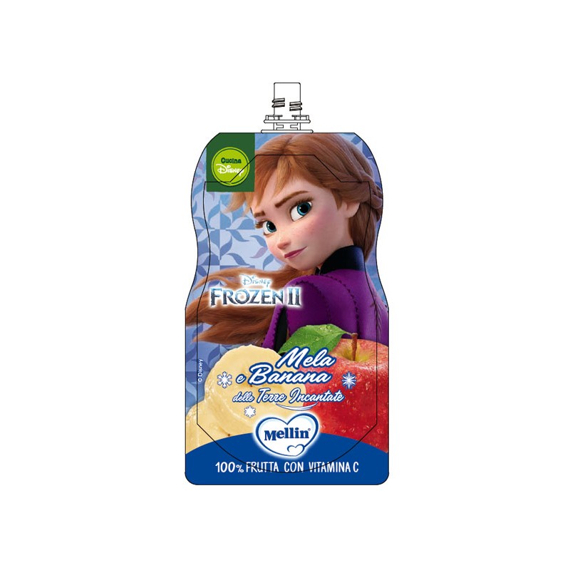 Danone Nutricia Soc. Ben. Pouch Disney Frozen Mela Banana 110 G - Biscotti e merende per bambini - 979320898 - Danone Nutrici...