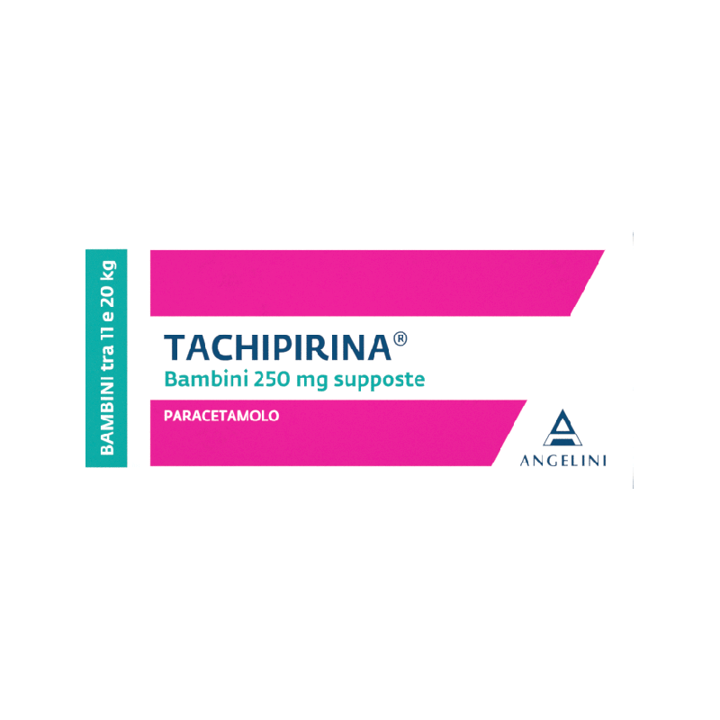 Tachipirina 250 Mg Paracetamolo Bambini Tra 11 e 20 Kg 10 Supposte - Farmaci per dolori muscolari e articolari - 012745042 - ...