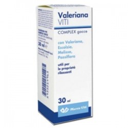 Marco Viti Farmaceutici Valeriana Viti Complex Gocce 30 Ml - Integratori per umore, anti stress e sonno - 935214965 - Marco V...