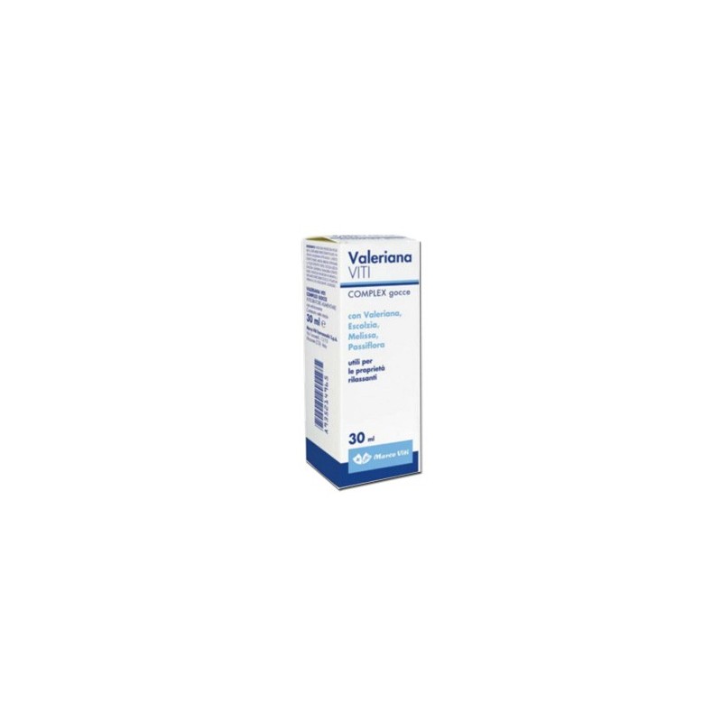 Marco Viti Farmaceutici Valeriana Viti Complex Gocce 30 Ml Marco Viti - 1