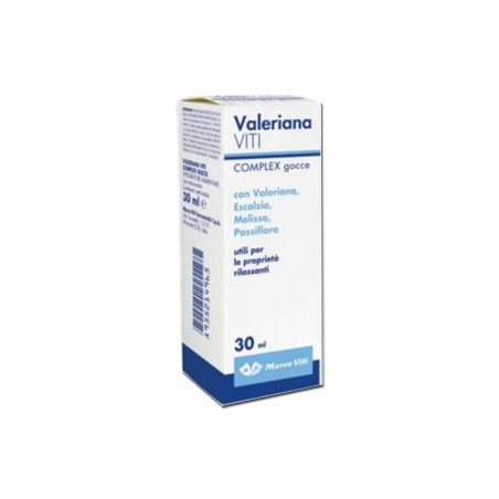 Marco Viti Farmaceutici Valeriana Viti Complex Gocce 30 Ml Marco Viti - 1 Marco Viti Farmaceutici Valeriana Viti Complex Gocce 30 Ml Marco Viti - 1
