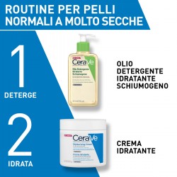 CeraVe Gel Olio Detergente Idratante 236 Ml - Bagnoschiuma e detergenti per il corpo - 981475647 - Cerave - € 10,49