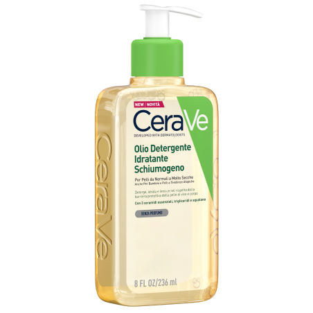 CeraVe Gel Olio Detergente Idratante 236 Ml - Bagnoschiuma e detergenti per il corpo - 981475647 - Cerave - € 10,49