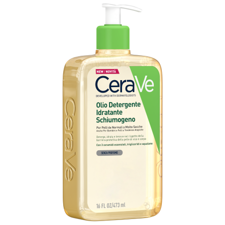 Cerave Gel-Olio Detergente Idratante 473 Ml - Bagnoschiuma e detergenti per il corpo - 981475662 - Cerave - € 14,25