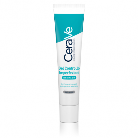 Cerave Gel Controllo Imperfezioni Con AHA e BHA 40 Ml - Trattamenti per pelle impura e a tendenza acneica - 981475698 - Cerav...