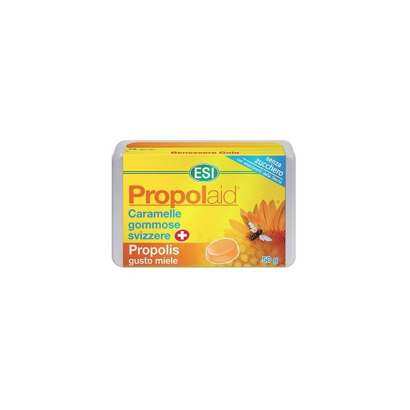 Propolaid Caramelle Balsamiche Propoli e Miele 50 G - Caramelle - 939191920 - Propolaid - € 4,06