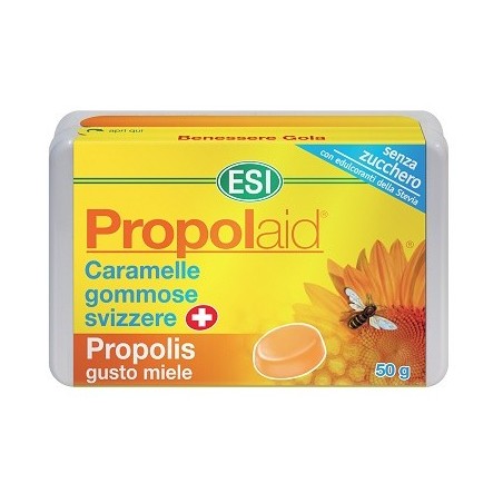 Propolaid Caramelle Balsamiche Propoli e Miele 50 G - Caramelle - 939191920 - Propolaid - € 4,06