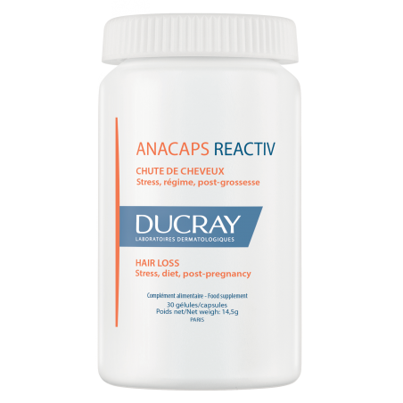 Ducray Anacaps Reactiv Integratore per Caduta dei Capelli 30 Capsule Ducray - 1 Ducray Anacaps Reactiv Integratore per Caduta dei Capelli 30 Capsule Ducray - 1