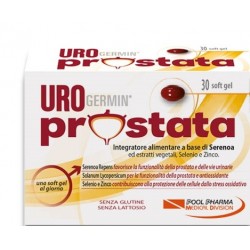 UroGermin Prostata 30 Softgel - Integratori per apparato uro-genitale e ginecologico - 941836761 - UroGermin