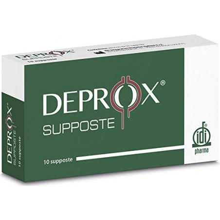 Deprox Bruciore e Dolore Rettale Causato da Prostatiti 10 Supposte - 1 Deprox Bruciore e Dolore Rettale Causato da Prostatiti 10 Supposte - 1