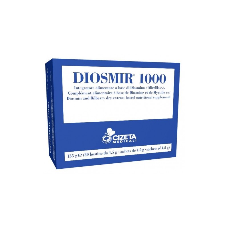 Diosmir 1000 Integratore per la Circolazione 16 Bustine - Circolazione e pressione sanguigna - 942845532 -  - € 14,96