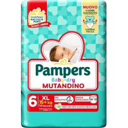 Fater Pampers Baby Dry Pannolino Mutandina Xl Small Pack 14 Pezzi - Pannolini - 985995721 - Fater - € 6,08