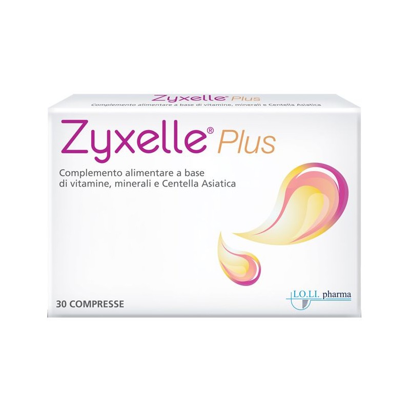 Zyxelle Plus Vitamine Minerali Centella 30 Compresse - Integratori per difese immunitarie - 941796548 - Lo.Li. Pharma - € 11,90