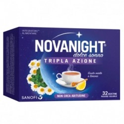 Novanight Tripla Azione Dolce Sonno Per Dormire Meglio 32 Bustine - Integratori per umore, anti stress e sonno - 982984142 - ...
