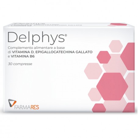 Delphys Integratore di Vitamina D e B6 30 compresse Farmares Societa' Unipers. - 1 Delphys Integratore di Vitamina D e B6 30 compresse Farmares Societa' Unipers. - 1