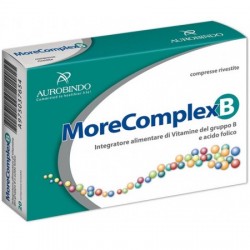 MoreComplex B Vitamine Gruppo B Energia e Benessere 40 Compresse - Integratori di vitamina B - 975037666 - Aurobindo Pharma I...