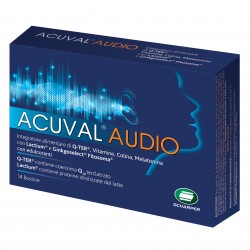 Acuval Audio Integratore per Orecchio 14 Bustine Orosolubili - Prodotti per la cura e igiene delle orecchie - 970458360 - Sch...