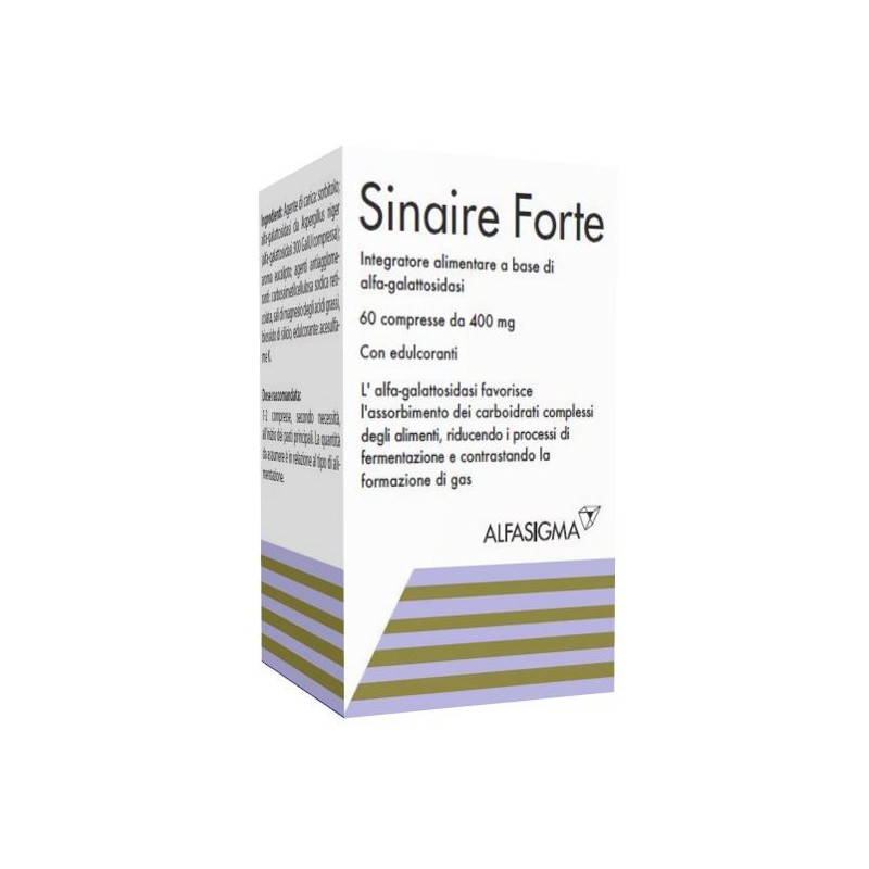 Alfasigma Sinaire Forte Riduzione Gas e Gonfiore 60 Compresse Alfasigma - 1
