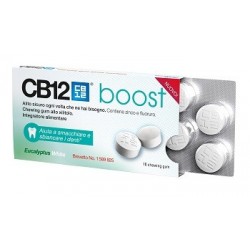 CB12 Boost Eucalyptus White Alitosi 10 Chewing Gum - Prodotti per afte, gengiviti e alitosi - 971389919 - CB12 - € 4,50