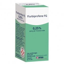 Pensa Flurbiprofene Spray Infiammazioni Mucosa Orale 15 Ml - Farmaci per afte e gengiviti - 043510027 - Pensa Pharma - € 3,47