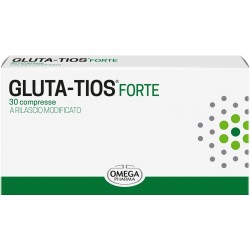 Gluta-Tios Forte Disintossicante ed Epatico per il Fegato 30 Compresse - Integratori per fegato e funzionalità epatica - 9804...