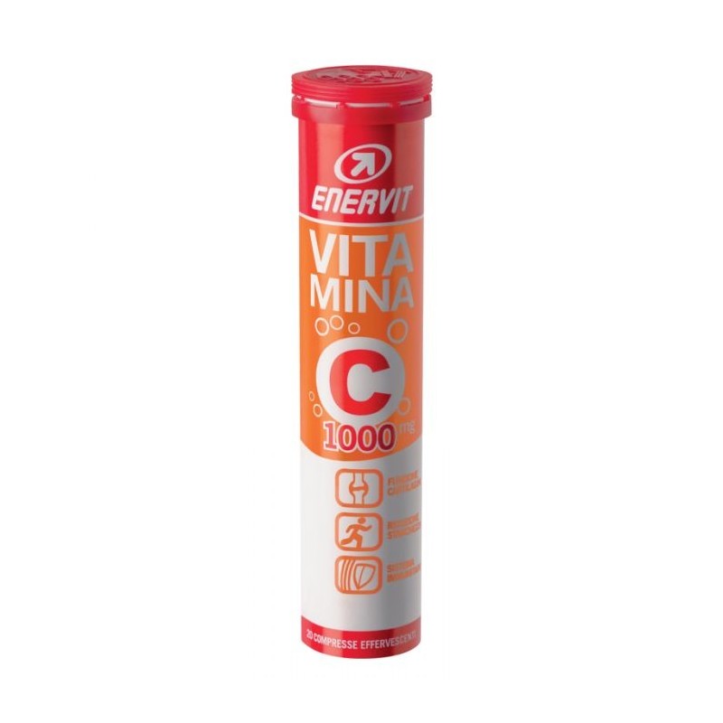 ENERVIT VITAMINA C1000 20 TAVOLETTE - Vitamine e sali minerali - 979371248 - Enervit - € 4,32