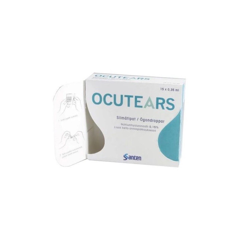 OcuTears Hydro+ Soluzione Lubrificante per Occhi Secchi 15 Monodose - Gocce oculari - 982593170 - Santen Italy - € 11,28