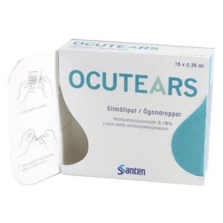 OcuTears Hydro+ Soluzione Lubrificante per Occhi Secchi 15 Monodose - Gocce oculari - 982593170 - Santen Italy - € 10,68