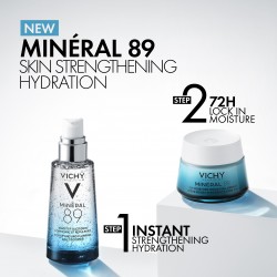 Vichy Minéral 89 Crema Booster Idratazione 72H 50 Ml - Trattamenti antietà e rigeneranti - 985797947 - Vichy - € 22,28