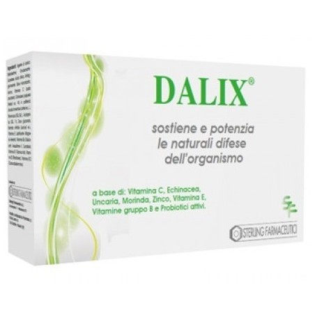 Dalix Difese Immunitarie Vitamine e Probiotici 20 bustine Sterling Farmaceutici - 1 Dalix Difese Immunitarie Vitamine e Probiotici 20 bustine Sterling Farmaceutici - 1