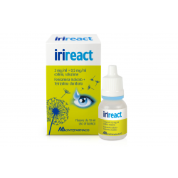 Irireact Collirio per Allergie e Infiammazioni Oculari 10 Ml - Gocce oculari - 047352024 - Genetic - € 9,40